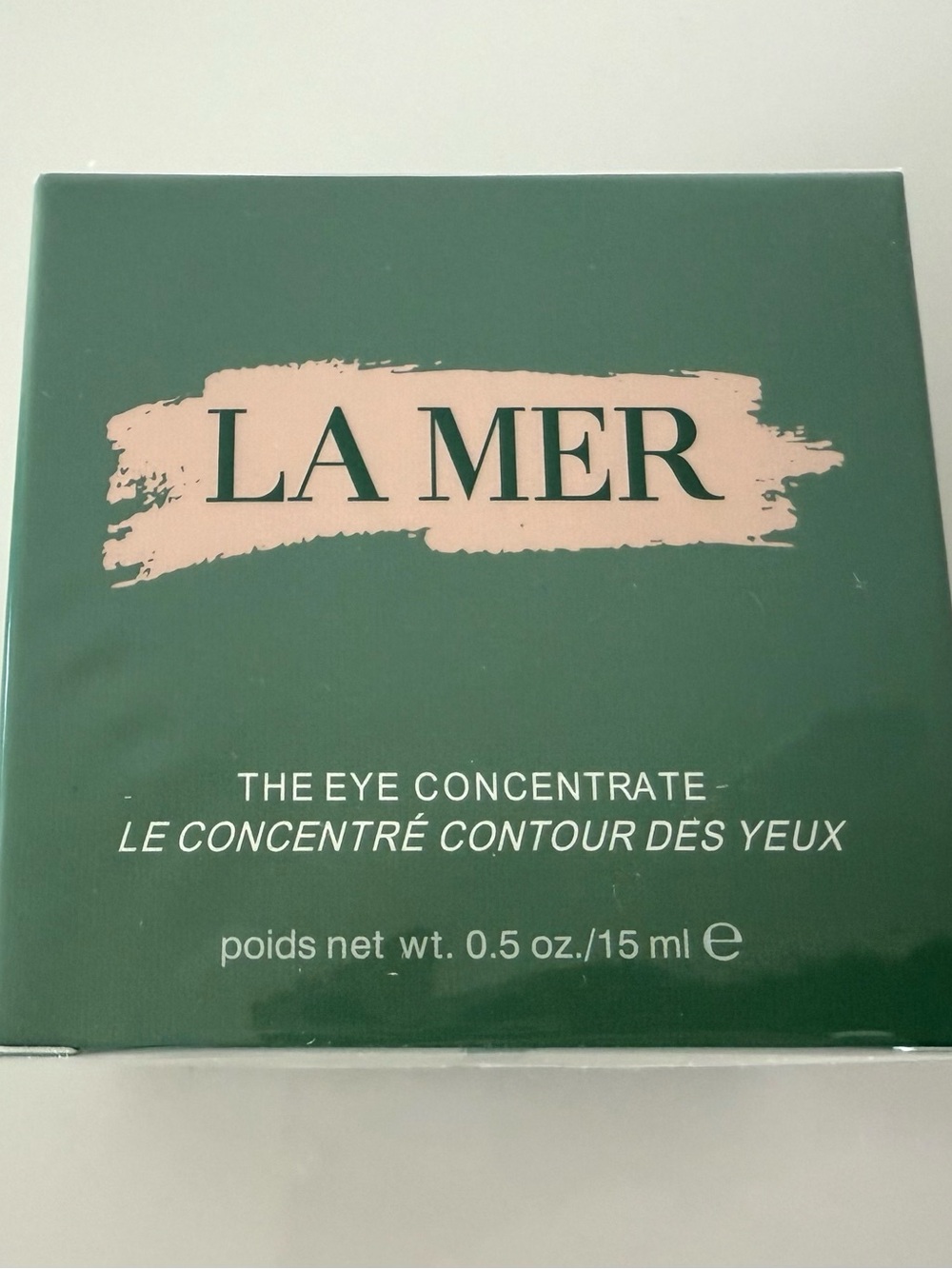 NIB 👑 La Mer The Eye Concentrate - Green & Blush Box Sealed